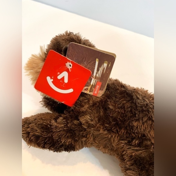 Aurora 8" BEAVER Plush Stuffed Animal Toy - Picture 4 of 4